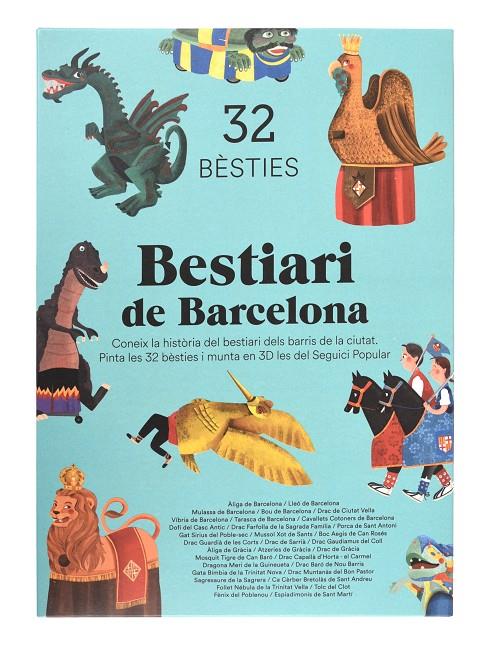 32 bèsties. Bestiari de Barcelona. | 9788491563747 | Alonso Cruzet, Nicolàs / Berloso Clarà, Laia