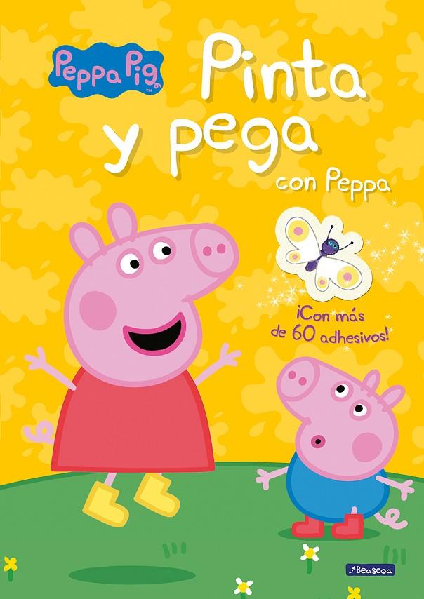 Peppa Pig. Cuaderno de actividades - Pinta y pega con Peppa | 9788401902857 | Hasbro / eOne