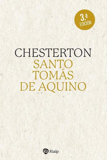 Santo Tomás de Aquino | 9788432161896 | Chesterton, G.K