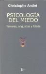 Psicología del miedo | 9788472455962 | André, Christophe