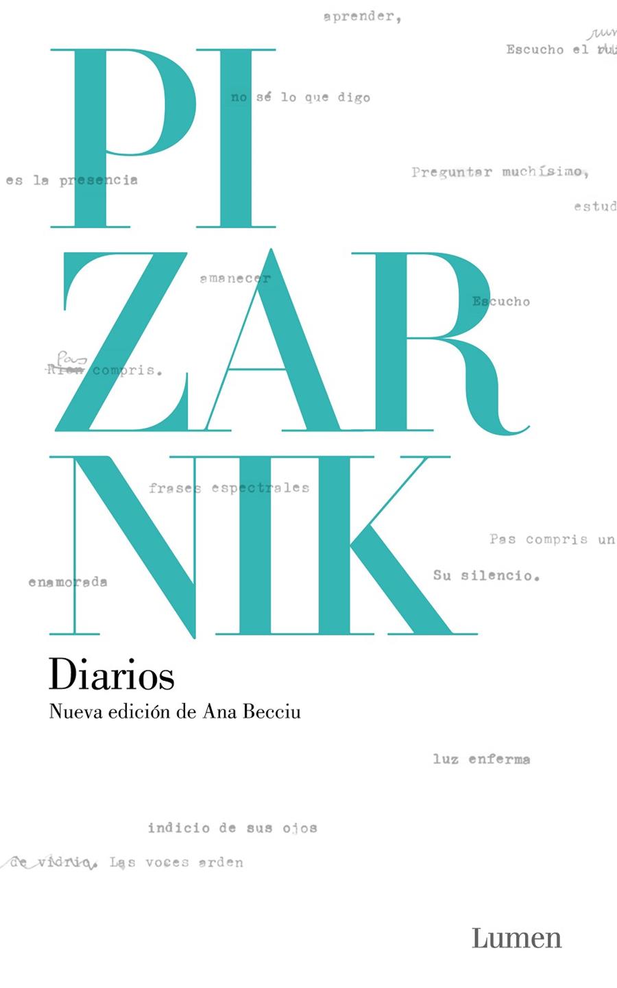 Diarios (nueva edición de Ana Becciu) | 9788426422576 | Pizarnik, Alejandra