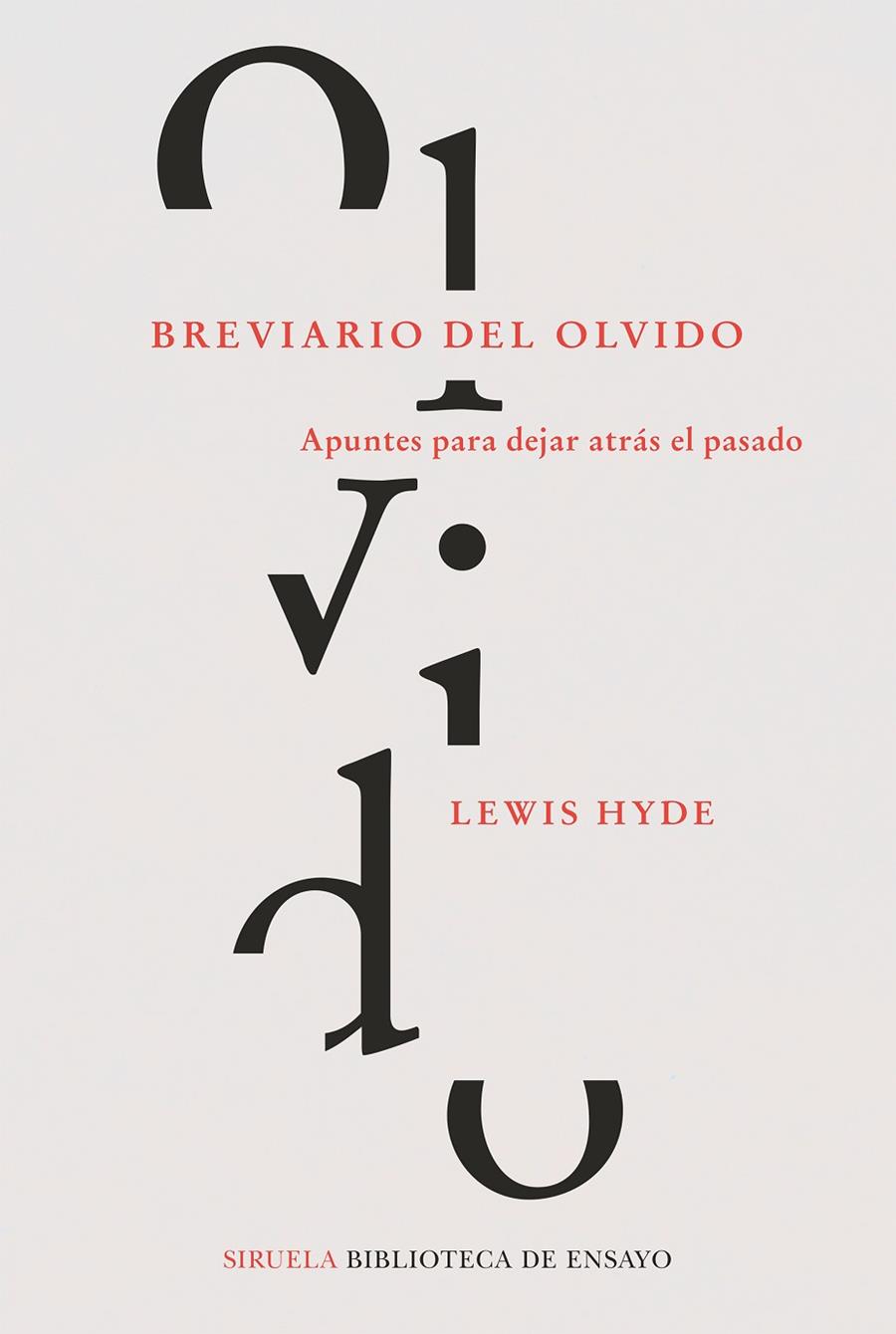 Breviario del olvido | 9788418245619 | Hyde, Lewis