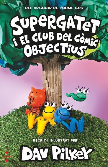 Supergatet i el club del còmic. Objectius | 9788466151511 | Pilkey, Dav