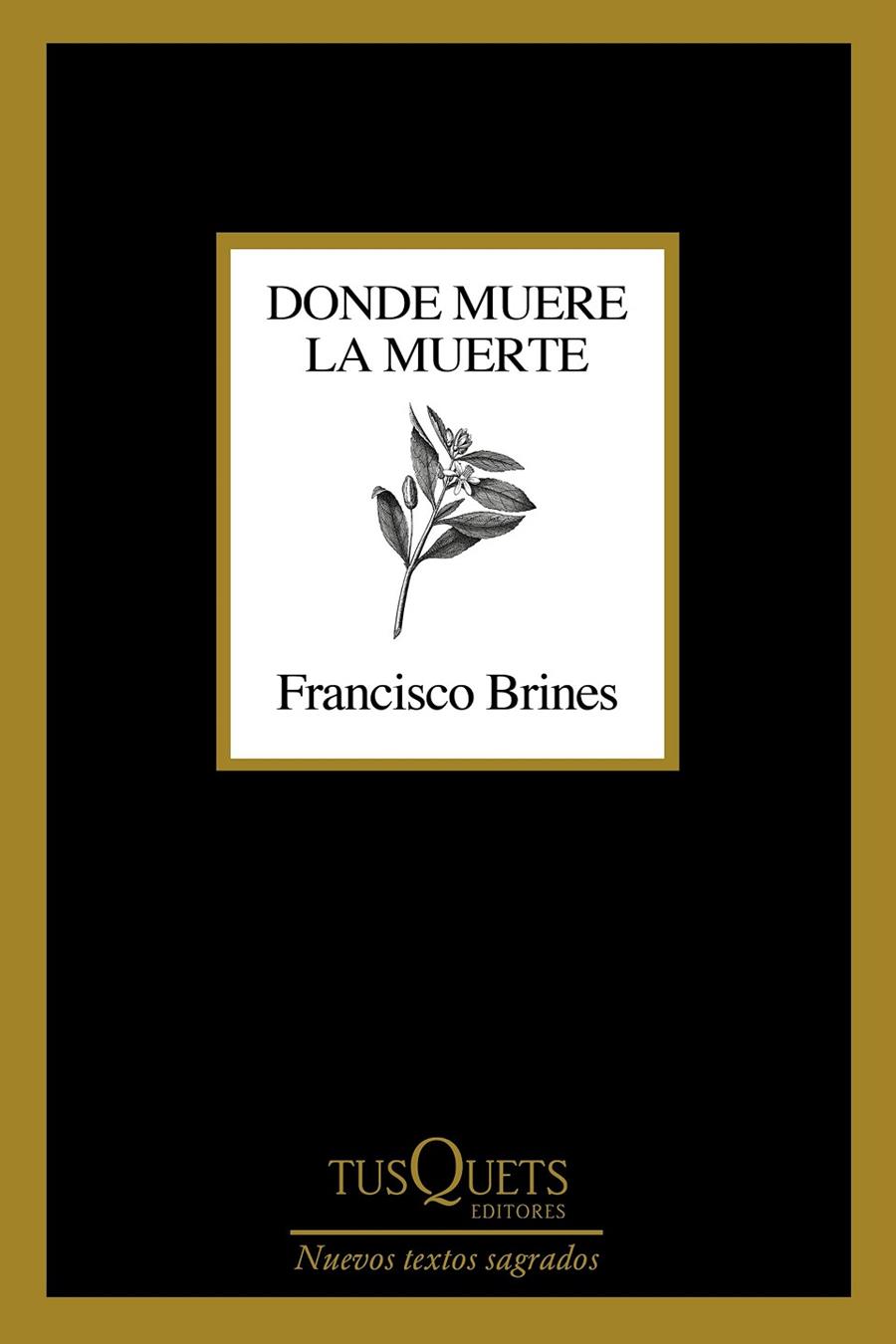 Donde muere la muerte | 9788411070188 | Brines, Francisco