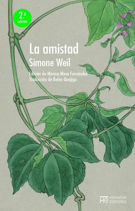 La amistad (2ªED) | 9788412228014 | Weil, Simone